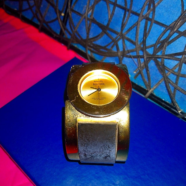 Marcel Boucher Art Deco Cuff Watch Looks One Of A Kind